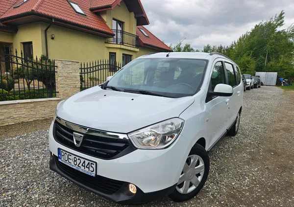 małopolskie Dacia Lodgy cena 27900 przebieg: 175643, rok produkcji 2016 z Zielona Góra